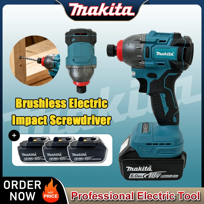 Power Tools For Home - Makita 18V Cordless Impact Driver Brushless