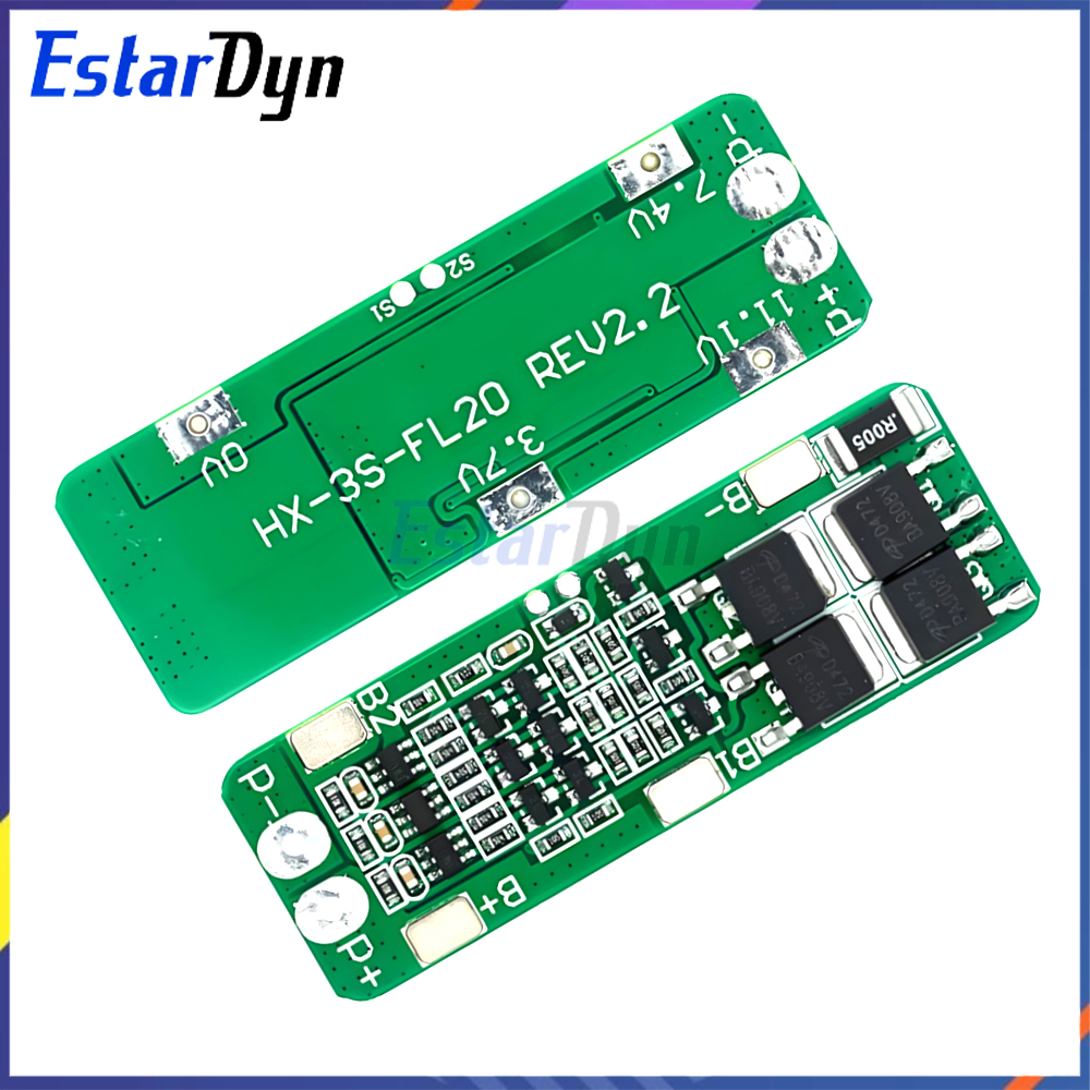Power Tools And Names - Estardyn 3S 20A BMS PCB for