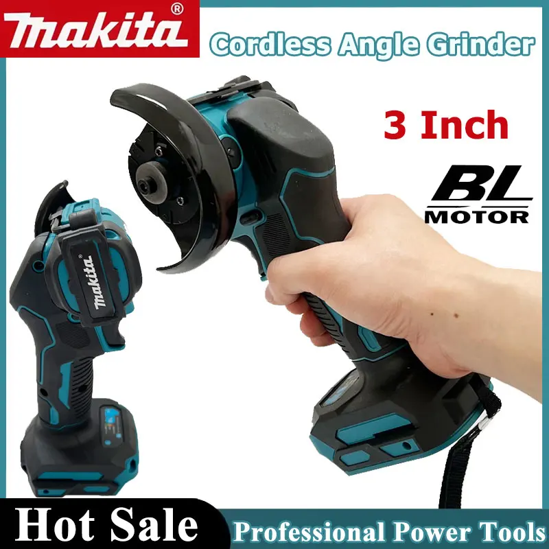 Combo Power Tools - Makita Cordless Angle Grinder 3 Inch
