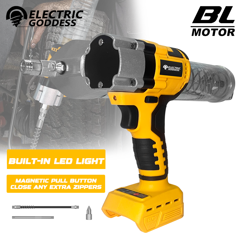 Power Tools Usa - Electric Goddess Electric Grease Gun LED