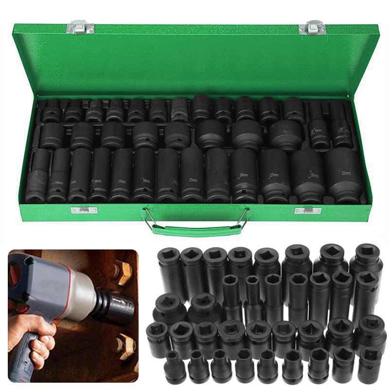 Power Tools Pneumatic - 35pcs Professional Heavy-Duty 1/2