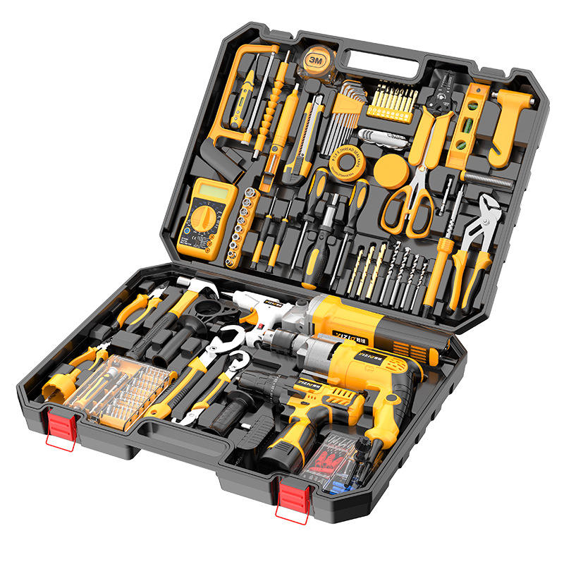 Multifunctional Electric Drill - Power Tools Kit Set recension och pris