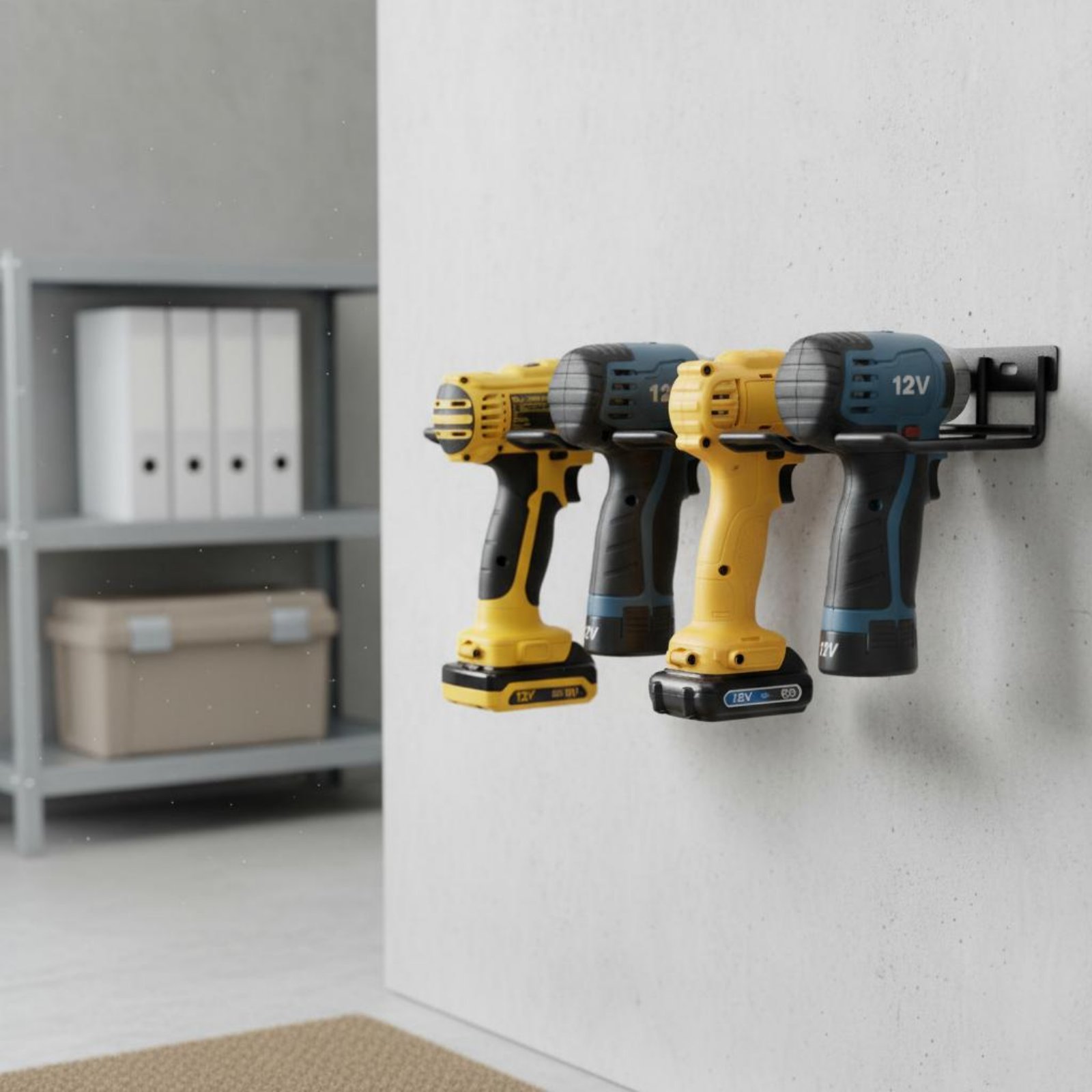 Wall Mount Drill Holder Easy I - Power Tools Holder recension och pris
