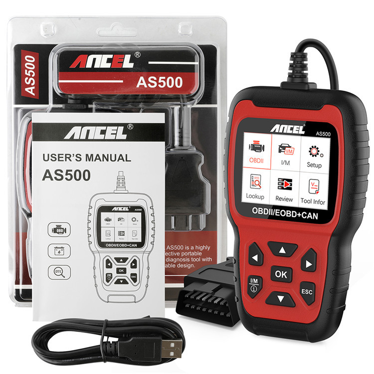 Ancel AS500 OBD2 Electric Powe - Power Tools English recension och pris