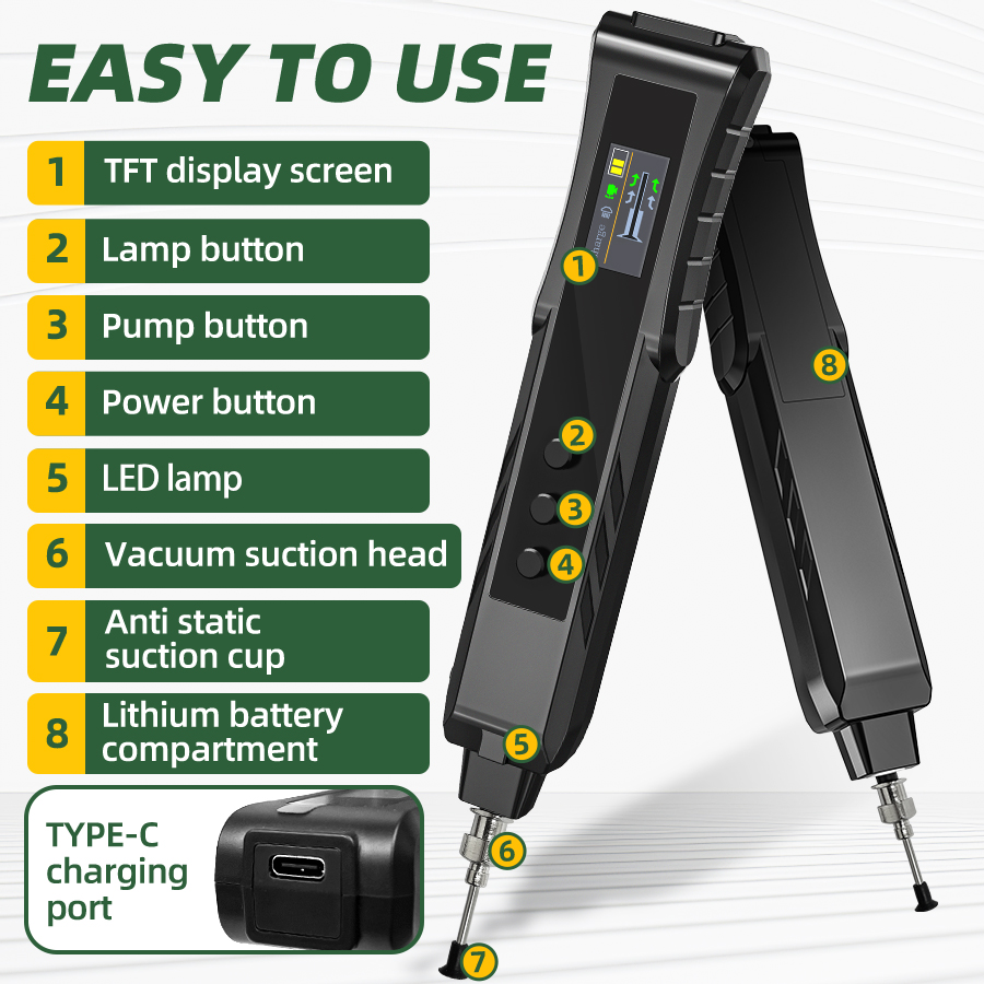 Rechargeable ESD-Safe Electric - Power Tools Kit Set recension och pris