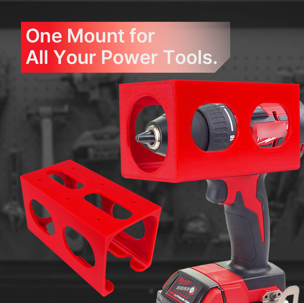 Universal 18V Drill Wall Mount - Power Tools Holder recension och pris