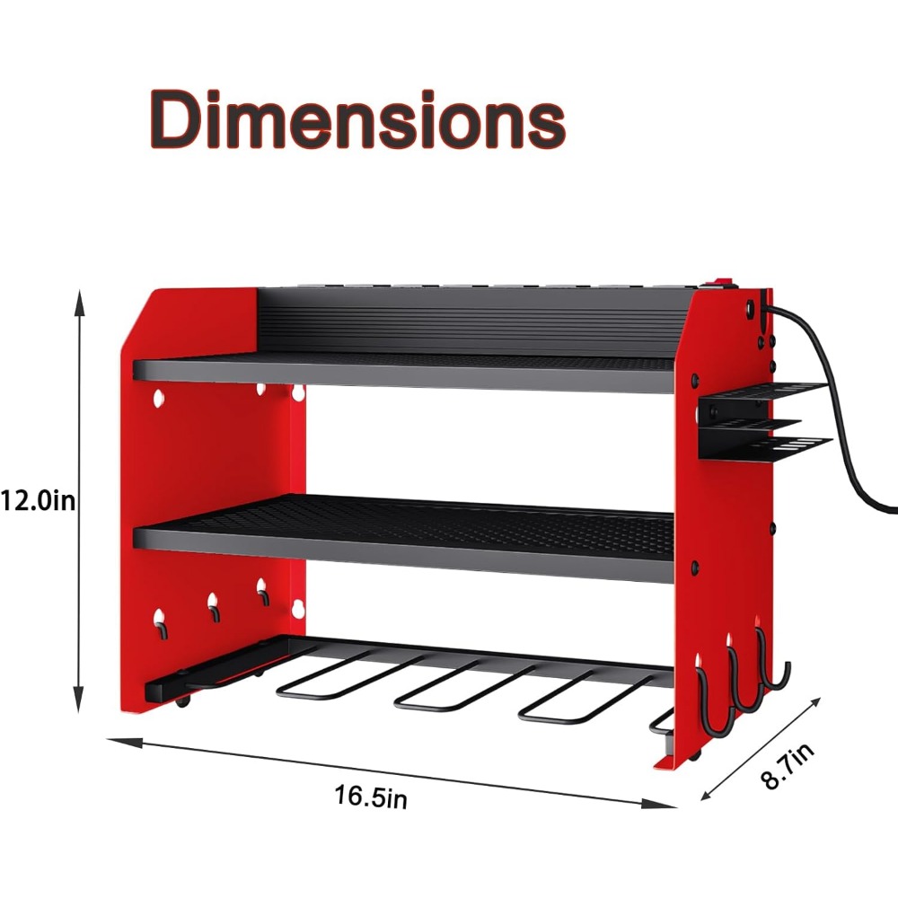 Wall Mount Power Tool Organize - Power Tools Holder recension och pris