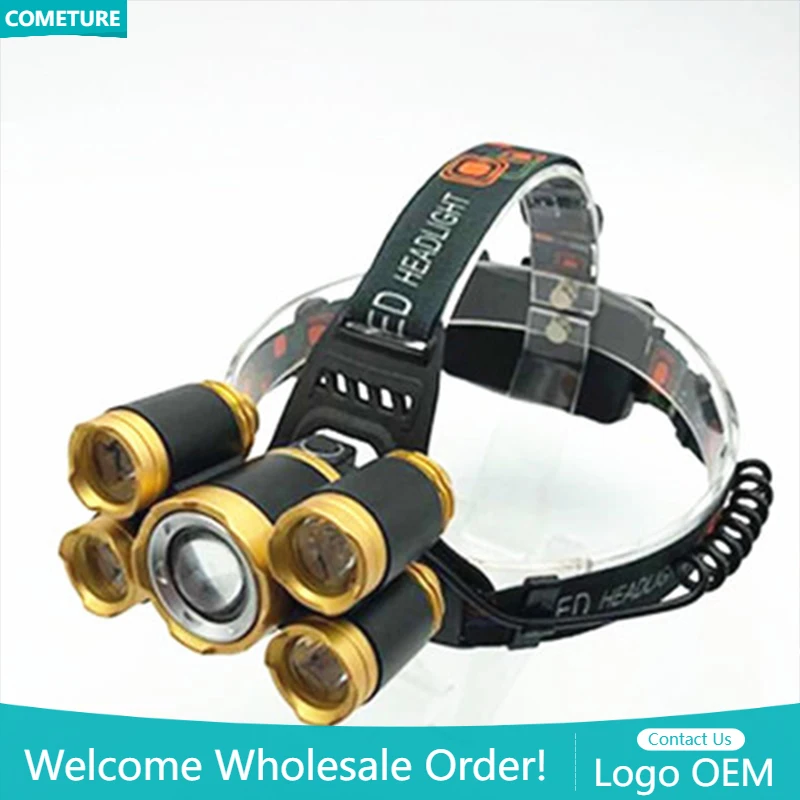 5LED T6 Head Lamp Zoom Flashli - Power Tools Zoom recension och pris