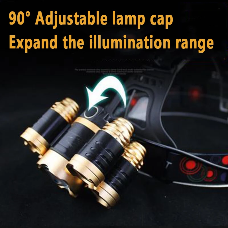 5LED T6 Head Lamp Zoom Flashli - Power Tools Zoom recension och pris