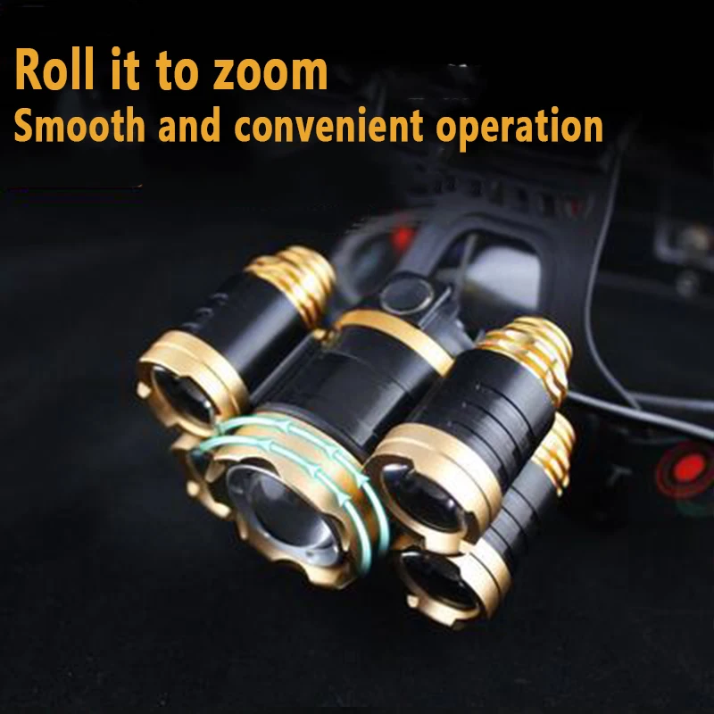 5LED T6 Head Lamp Zoom Flashli - Power Tools Zoom recension och pris