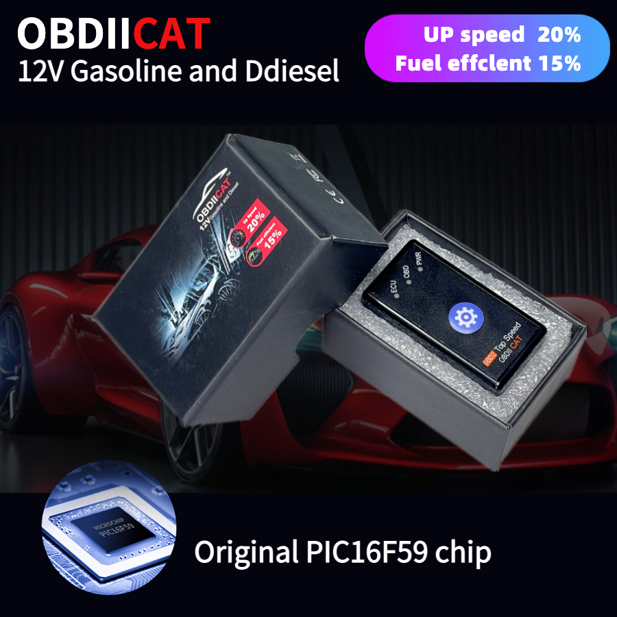 OBDIICAT-HK01 Super OBD2 Chip  - Power Tools English recension och pris