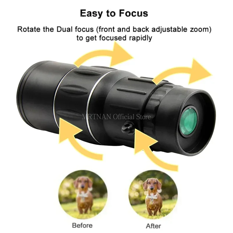40x60 Powerful Monocular Teles - Power Tools Zoom recension och pris