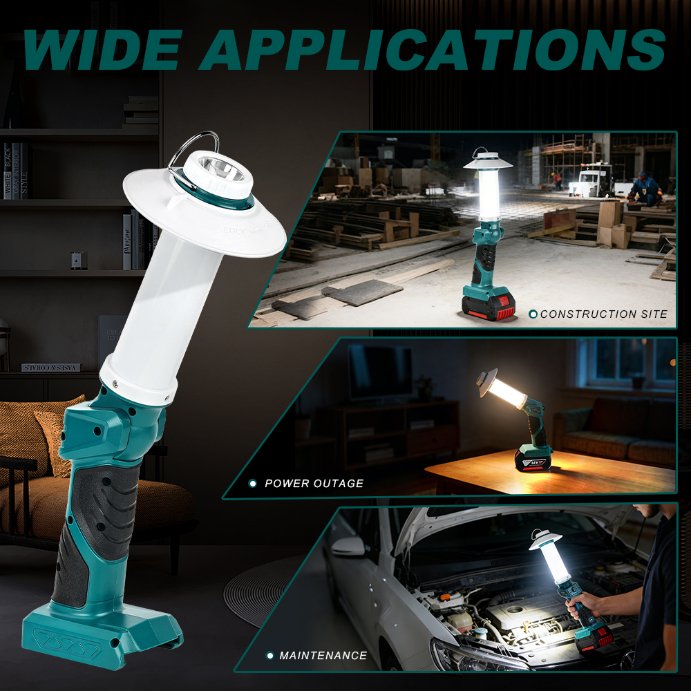 6 Modes Camping LED Flashlight - Power Tools Zoom recension och pris