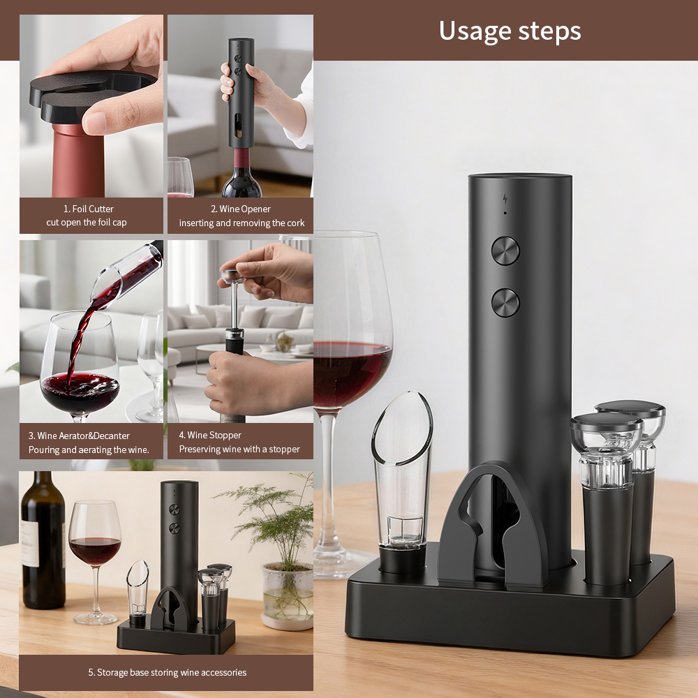 Electric Wine Bottle Opener Se - Power Tools Kit Set recension och pris
