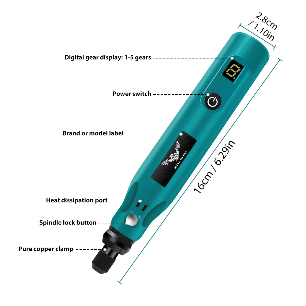 JENABOM 25/39PCS blue electric - Power Tools Usa recension och pris
