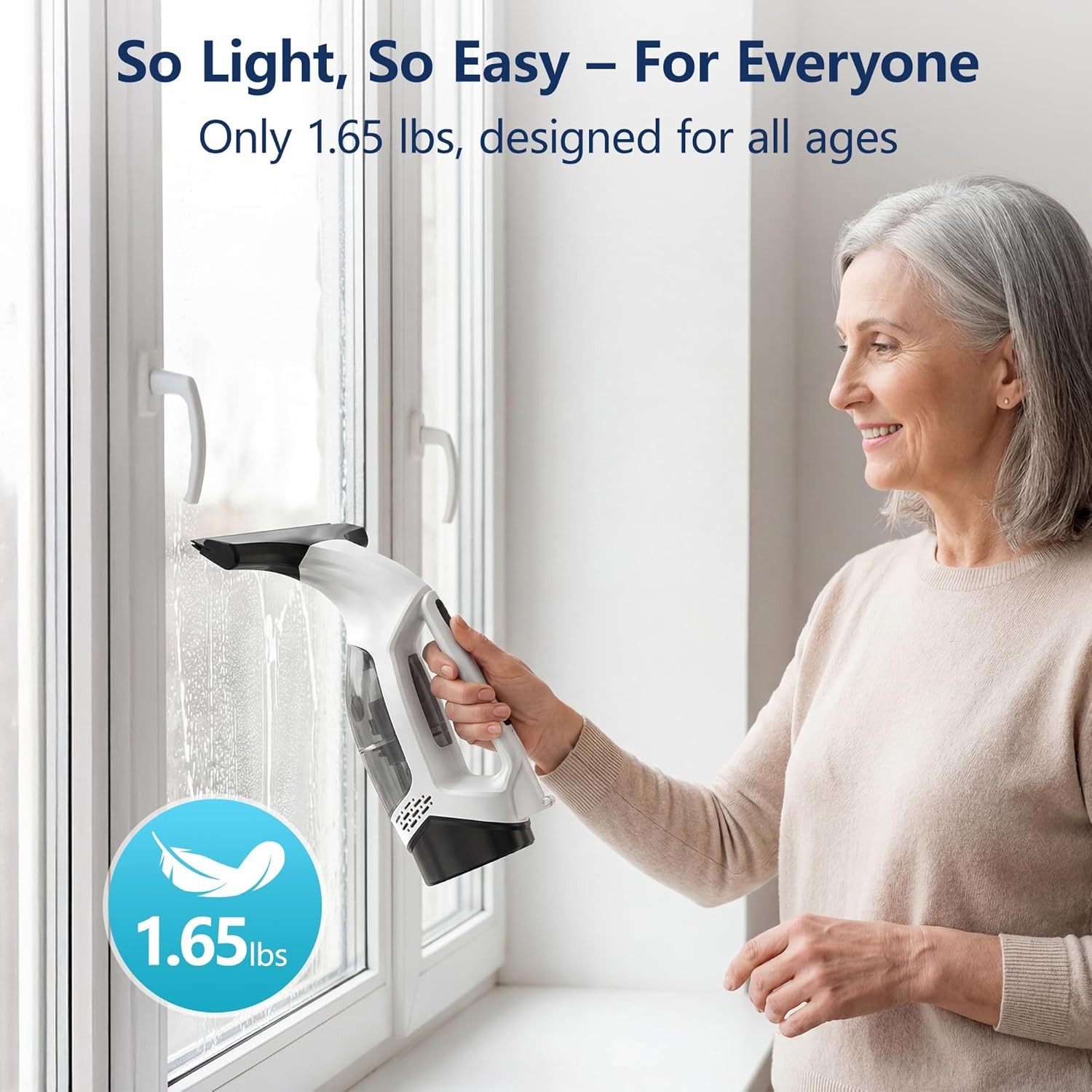 2000Pa Handheld Window Vacuum  - Power Tools Kit Set recension och pris