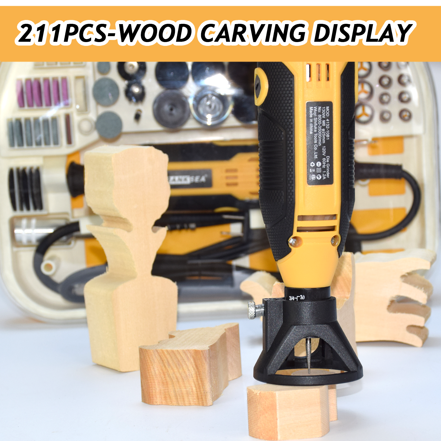 Rotary Tool Kit, Equipped With - Power Tools Kit Set recension och pris