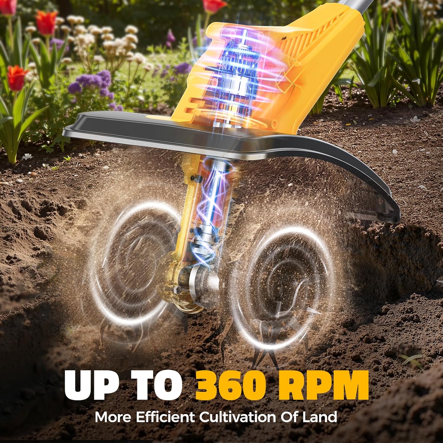 Cordless Tiller Cultivator Com - Power Tools Usa recension och pris