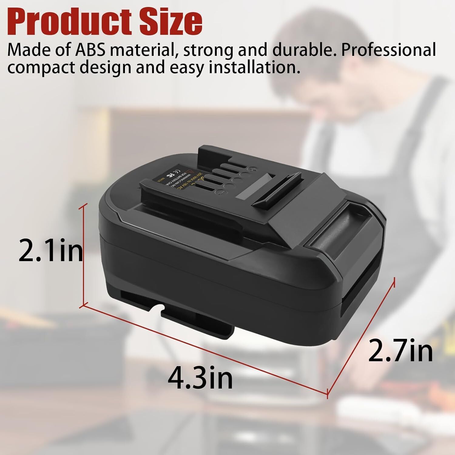 Battery Adapter for Bosch 18V  - Power Tools Einhell recension och pris