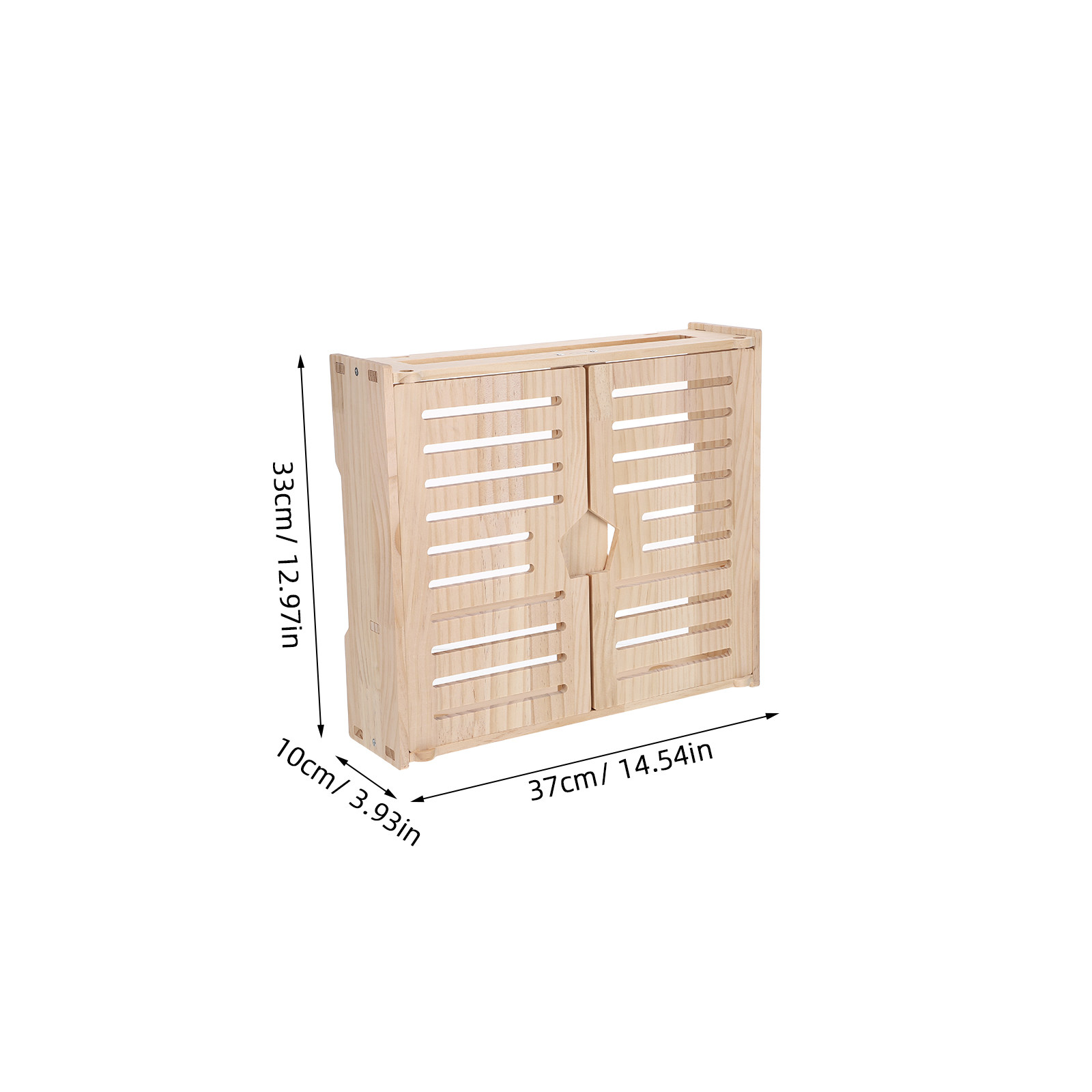 Wooden WiFi Router Storage Box - Power Tools Holder recension och pris