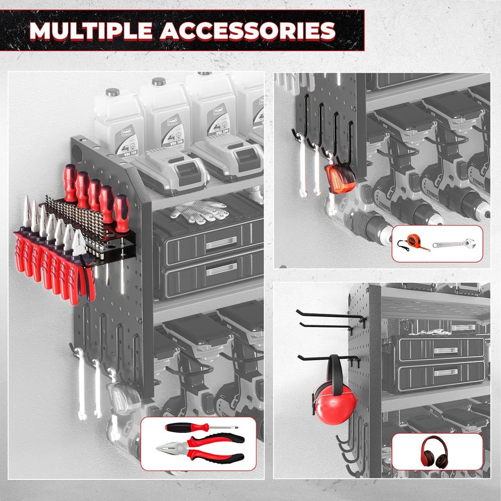 Power Tool Organizer with Char - Power Tools Holder recension och pris