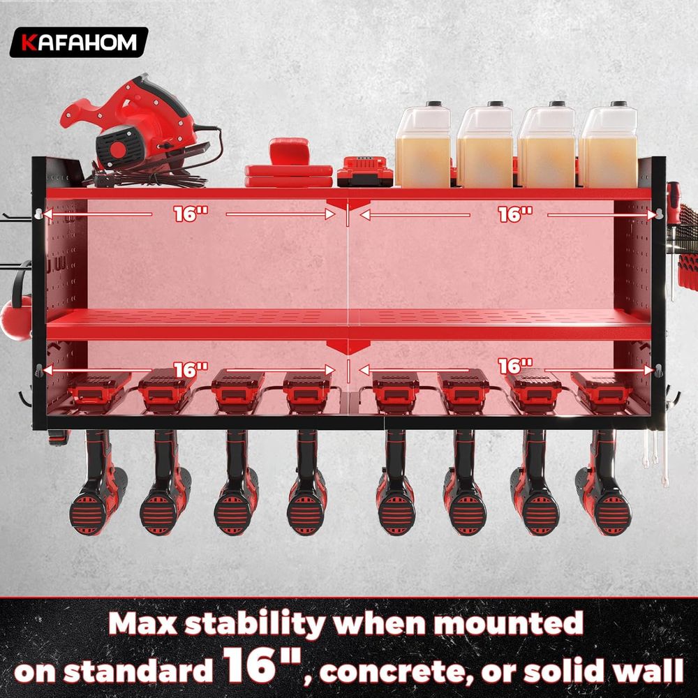 Power Tool Organizer with Char - Power Tools Holder recension och pris