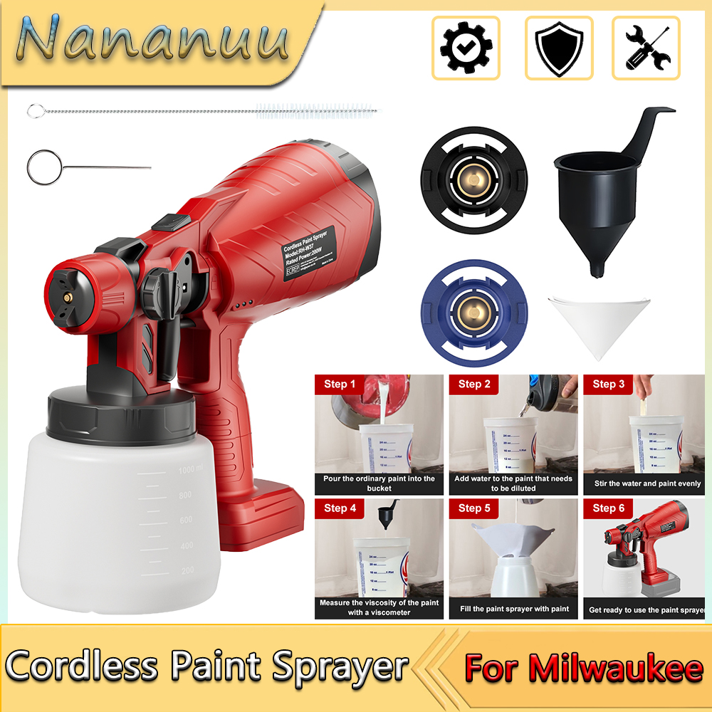Nananuu 1000ML Cordless Spray  - Power Tools For Windows recension och pris