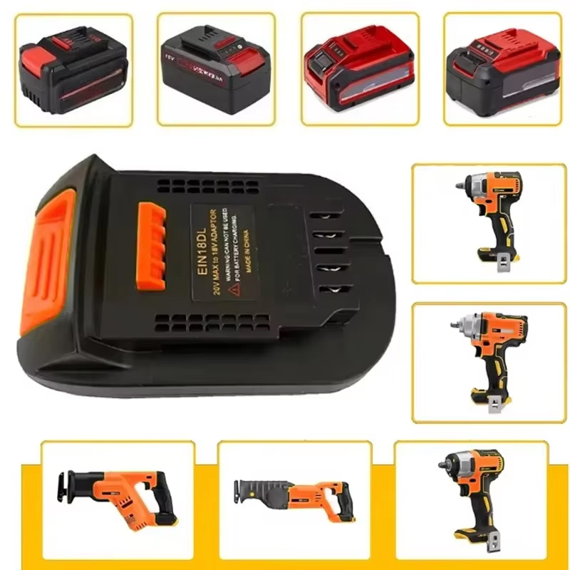 Tool Battery Adapter for Dewal - Power Tools Einhell recension och pris