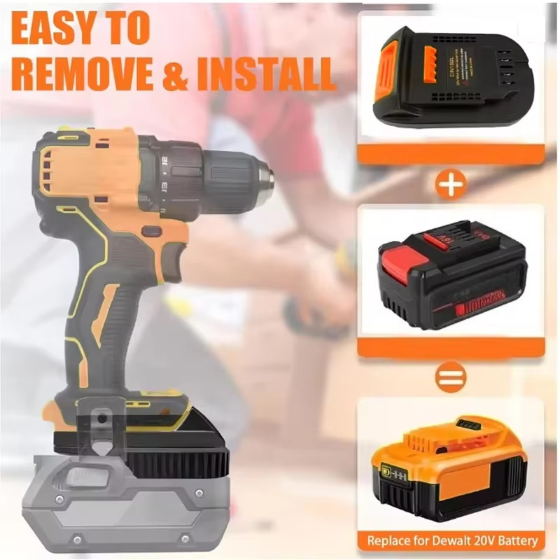 Tool Battery Adapter for Dewal - Power Tools Einhell recension och pris