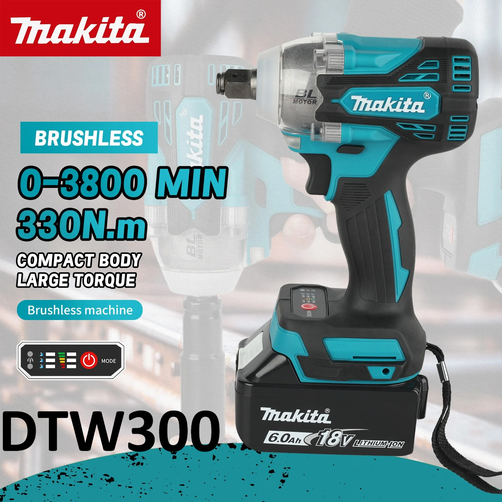 Makita DTW300 18V Tool Set Bru - Power Tools Kit Set recension och pris