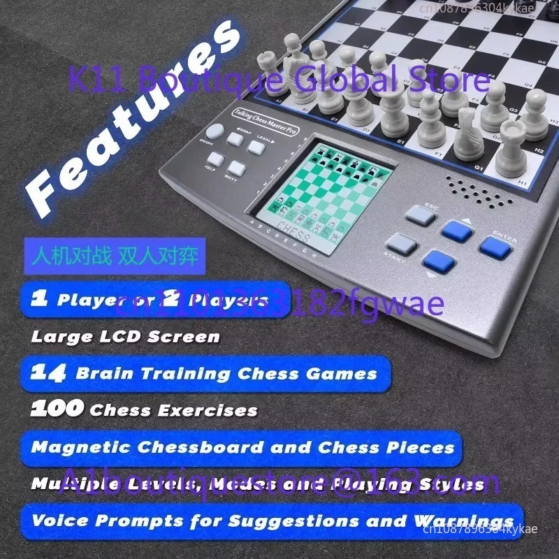 Beginners Chess Computer Elect - Power Tools English recension och pris