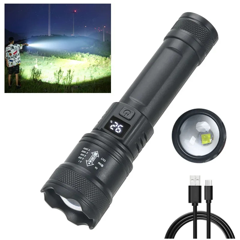 High Strong Power Led Flashlig - Power Tools Zoom recension och pris