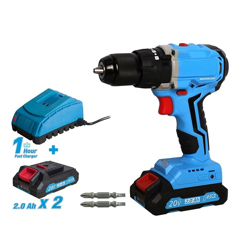 20v Cordless Brushless Drill P - Power Tools Kit Set recension och pris